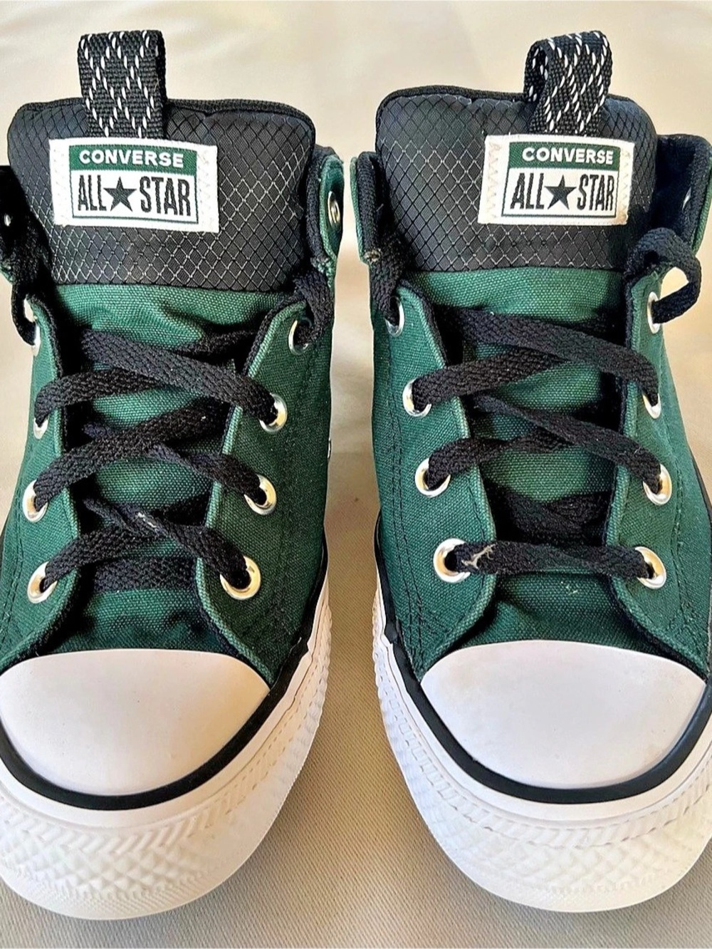Converse Chuck Taylor All Star Berkshire Boot Sneakers Green & Black US 5.5